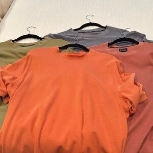Jos. A. Bank Short Sleeve Tees in Orange, Olive, Gray, Rust
